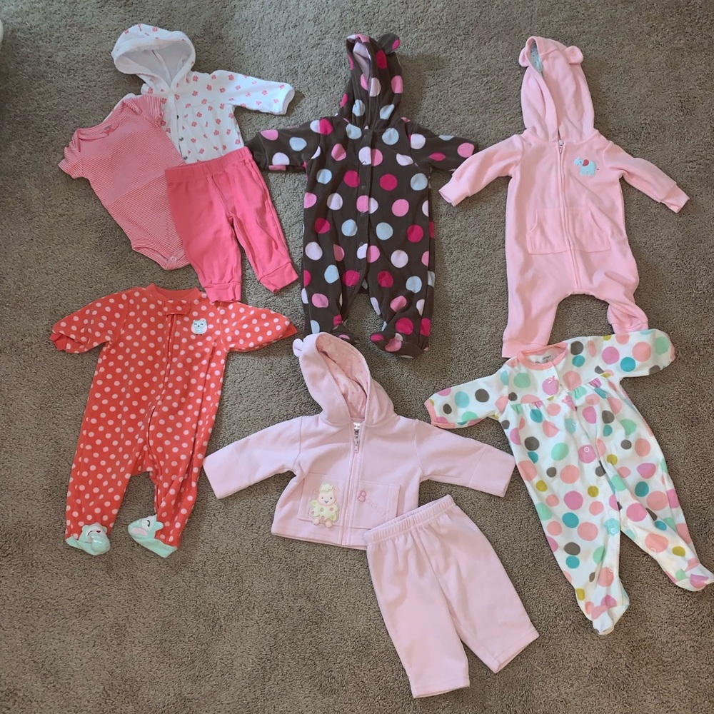 Carter’s 3 Month Baby Girl Clothing